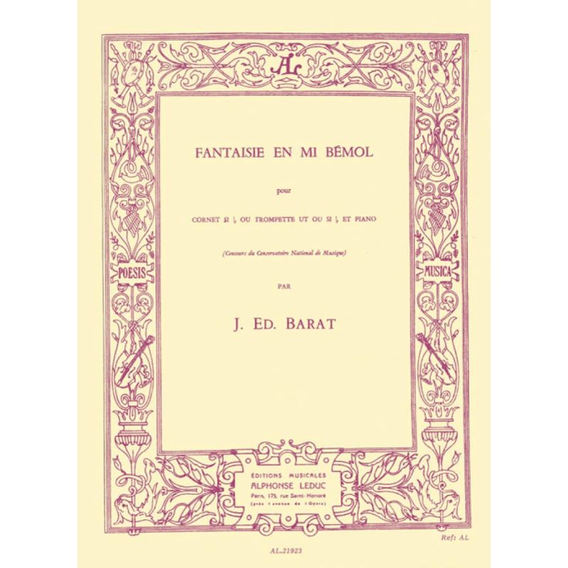 Barat, Jaques - Fantasie en Mi bémol