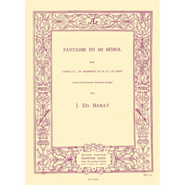 Barat, Jaques - Fantasie en Mi bémol