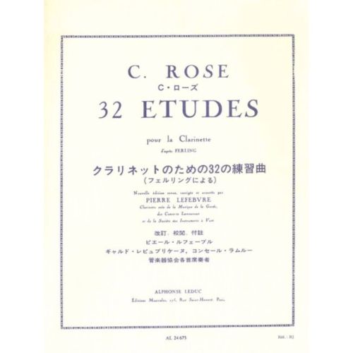 Rose, Cyrille - 32 Études...