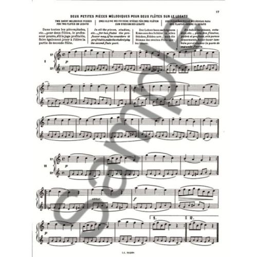 Taffanel, Paul - Méthode Complète de Flûte - VOL. 1