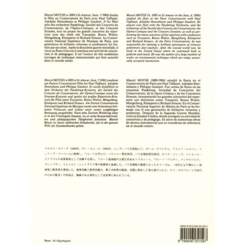 Moyse, Marcel - De la Sonorité / Version Japonaise