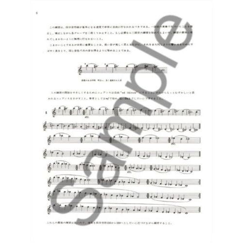 Moyse, Marcel - De la Sonorité / Version Japonaise