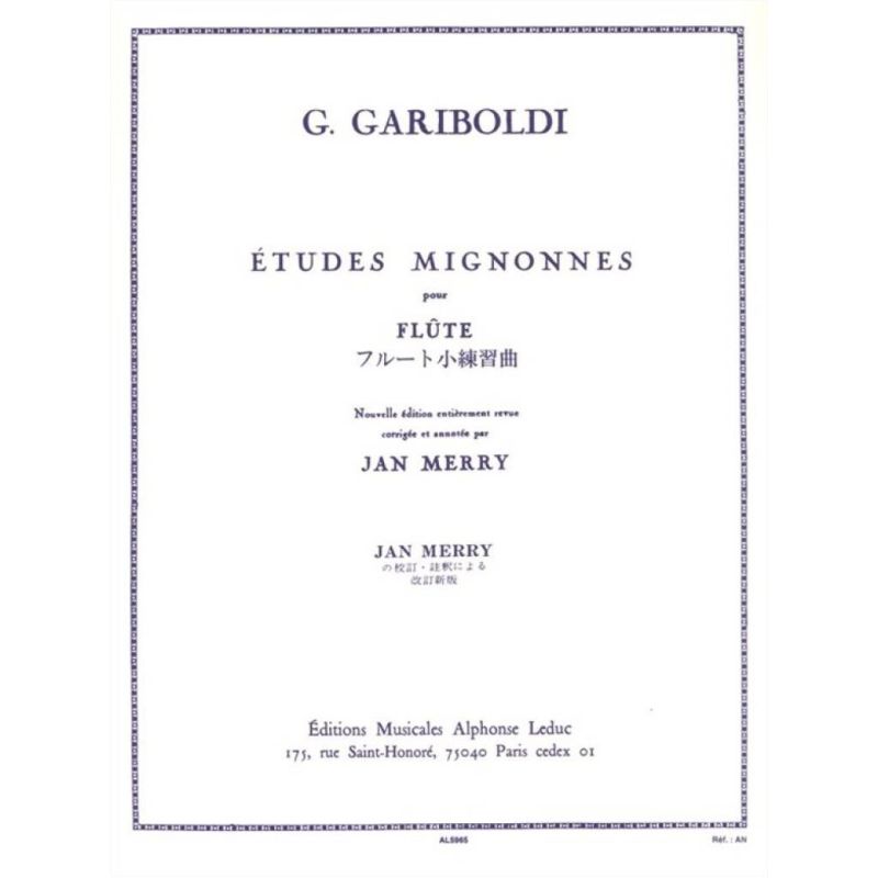 Gariboldi, Giuseppe - Etudes mignonnes Op. 131