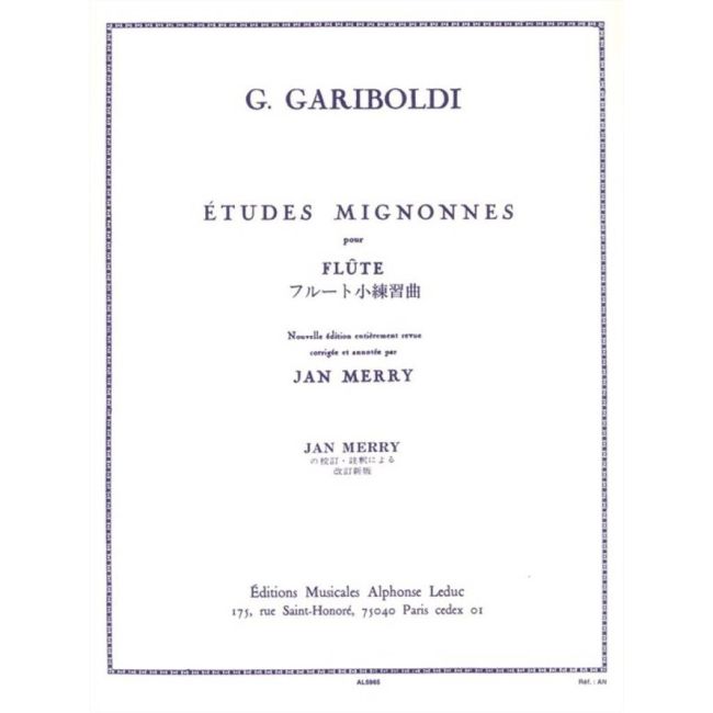 Gariboldi, Giuseppe - Etudes mignonnes Op. 131