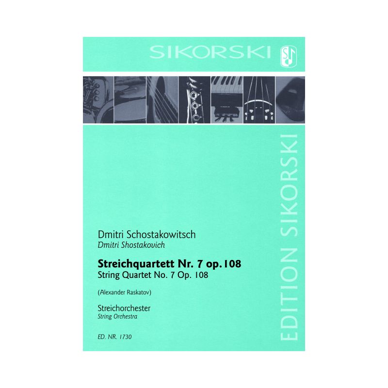 Shostakovich, Dmitri - Streichquartett Nr. 7 op. 108