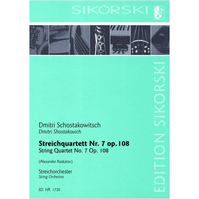 Shostakovich, Dmitri - Streichquartett Nr. 7 op. 108