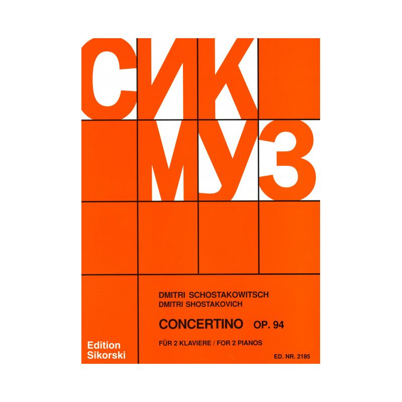 Shostakovich, Dmitri - Concertino op. 94