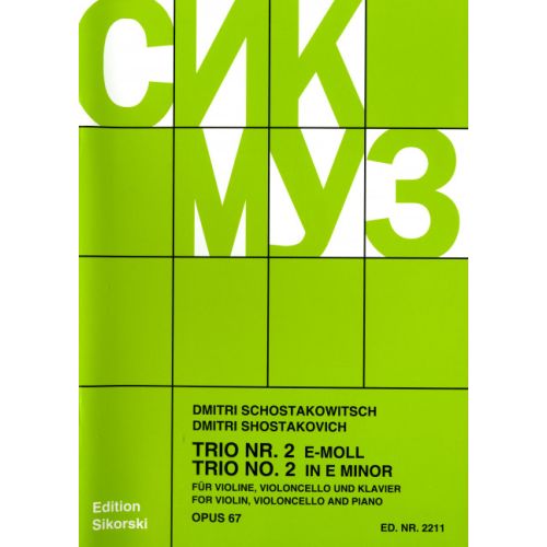 Shostakovich, Dmitri - Trio...