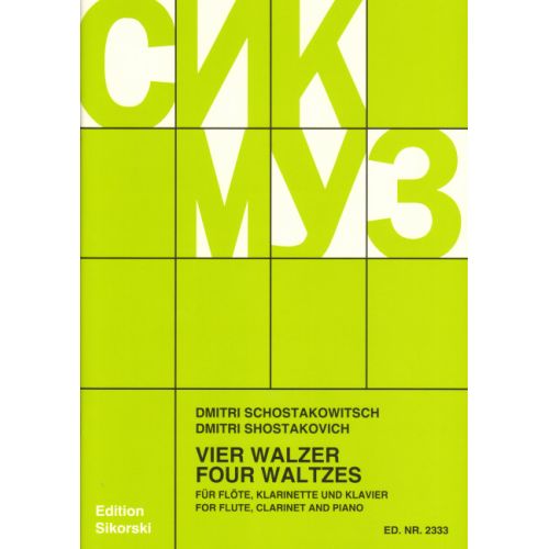 Shostakovich, Dmitri - 4 Walzer