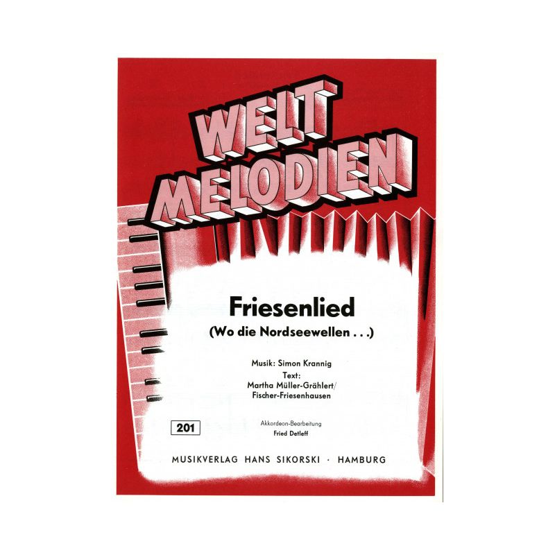 Krannig, Simon - Friesenlied (Wo die Nordseewellen ...)