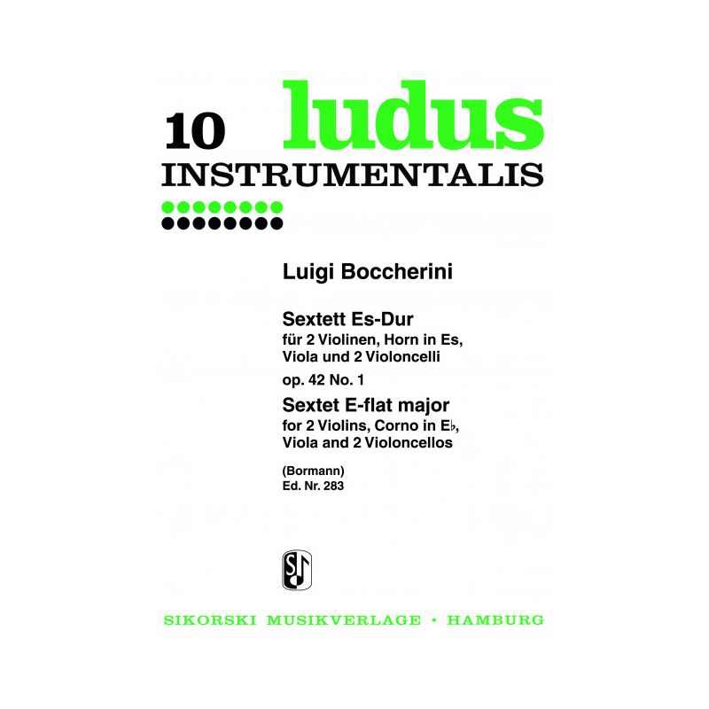 Boccherini, Luigi - Sextett op. 42/1