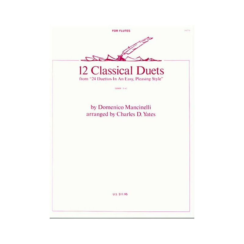 Mancinelli, Domenico - 12 Classical Duets