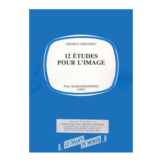 Dmitriev, Georgi Petrowitsch - 12 Ètudes pour L'Image