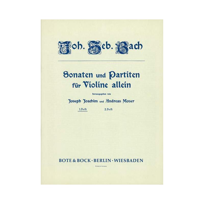 Bach, Johann Sebastian - Sonatas and Partitas Vol. 1