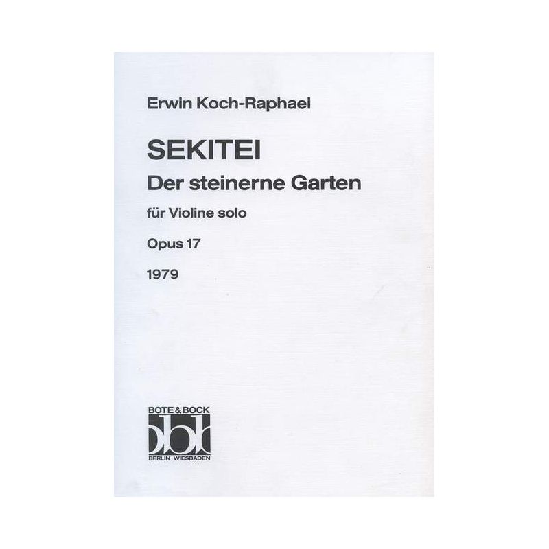 Koch-Raphael, Erwin - Sekitei op. 17