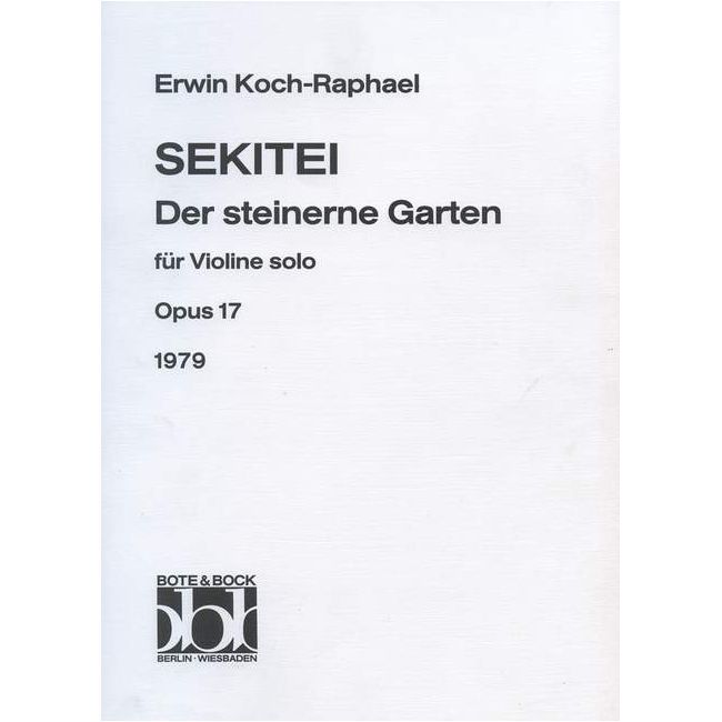 Koch-Raphael, Erwin - Sekitei op. 17