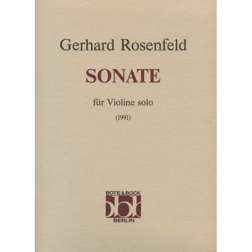 Rosenfeld, Gerhard - Sonata