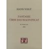 Vogt, Hans - Fantasie über das Magnificat
