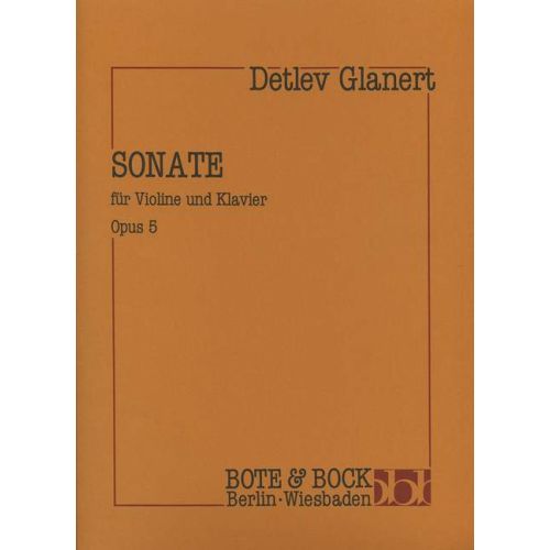Glanert, Detlev - Sonata op. 5