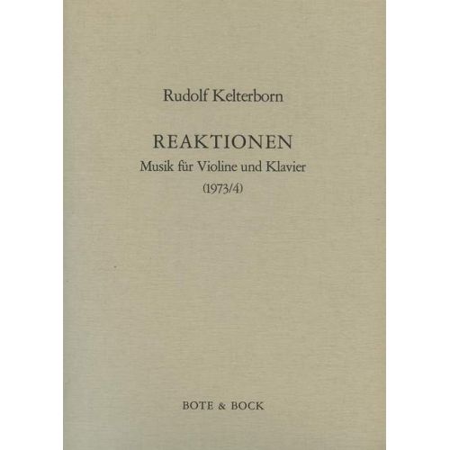 Kelterborn, Rudolf - Reactions