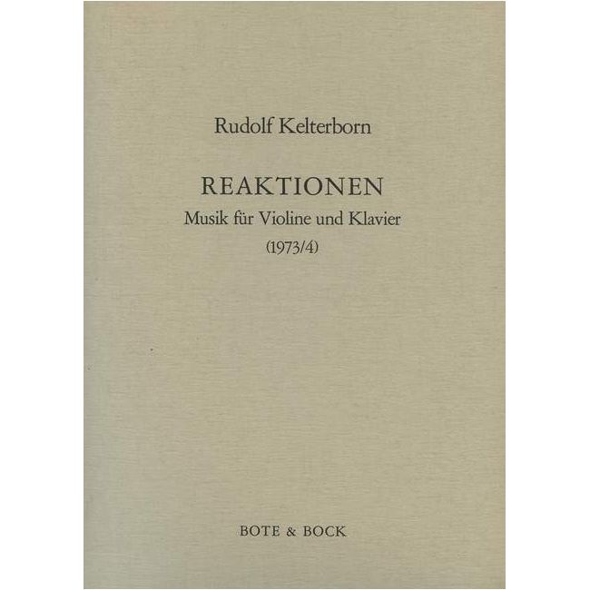 Kelterborn, Rudolf - Reactions