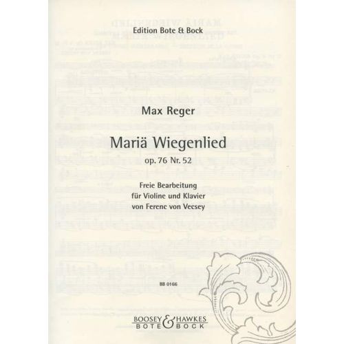 Reger, Max - The Virgins...