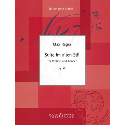 Reger, Max - Suite in the...