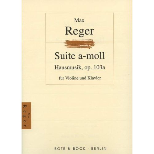 Reger, Max - House music...