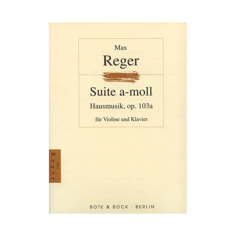 Reger, Max - House music op. 103a