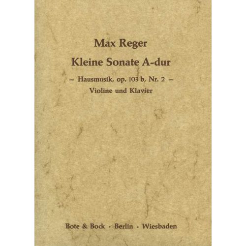 Reger, Max - House music...
