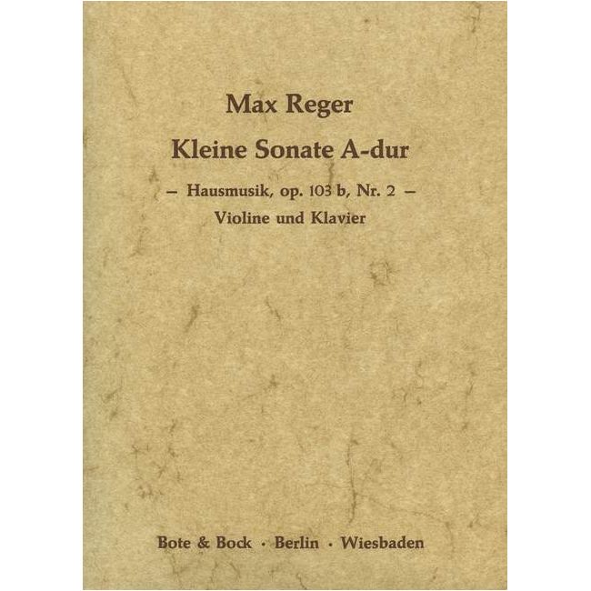 Reger, Max - House music op. 103b