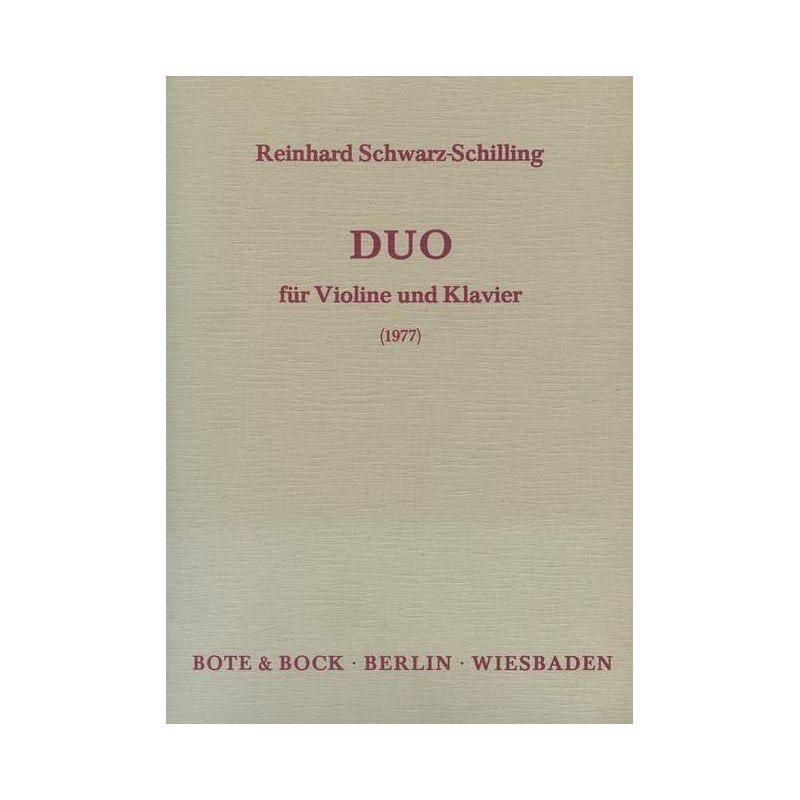 Schwarz-Schilling, Reinhard - Duo