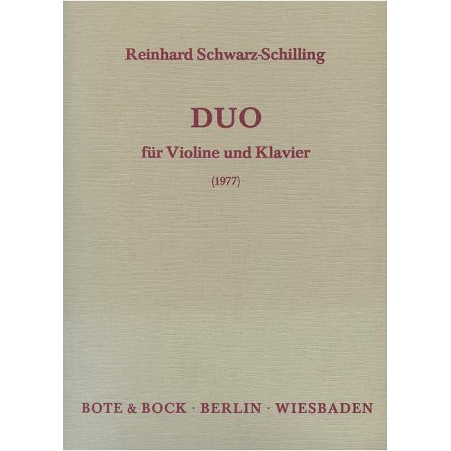 Schwarz-Schilling, Reinhard - Duo
