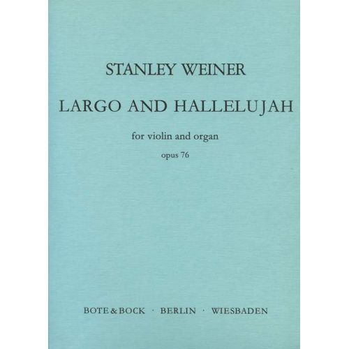 Weiner, Stanley - Largo and...