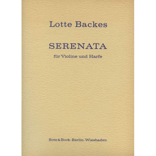 Backes, Lotte - Serenata