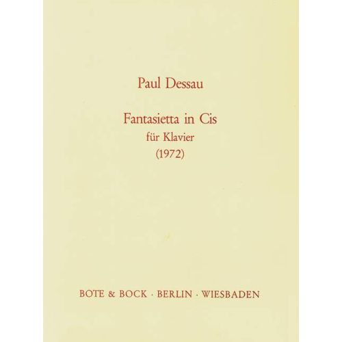 Dessau, Paul - Fantasietta...
