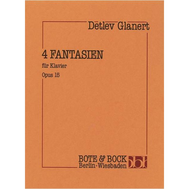 Glanert, Detlev - Four Fantasies op. 15