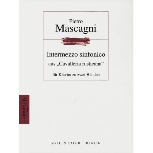 Mascagni, Pietro -...