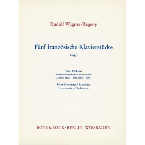 Wagner-Régeny, Rudolf -...