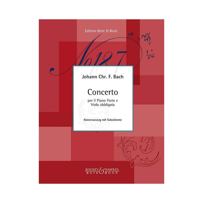 Bach, Johann Christoph Friedrich - Concerto