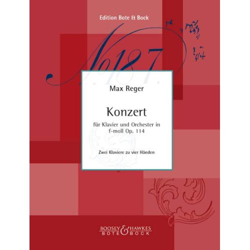 Reger, Max - Piano Concerto...