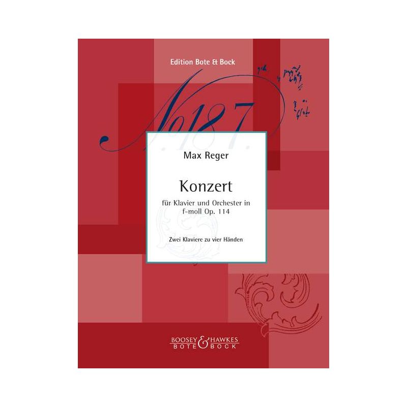 Reger, Max - Piano Concerto in F minor op. 114