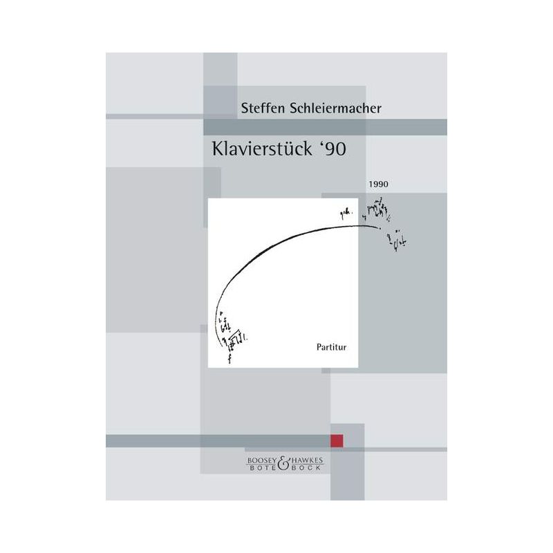 Schleiermacher, Steffen - Klavierstück '90