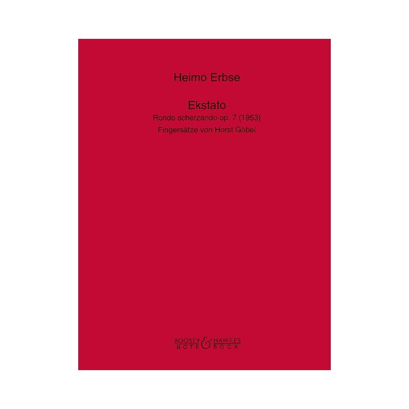 Erbse, Heimo - Ekstato op. 7