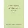 Weiner, Stanley - Three Sonatinas op. 70