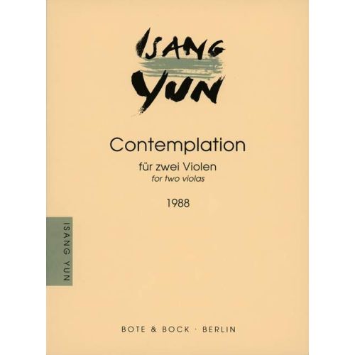 Yun, Isang - Contemplation
