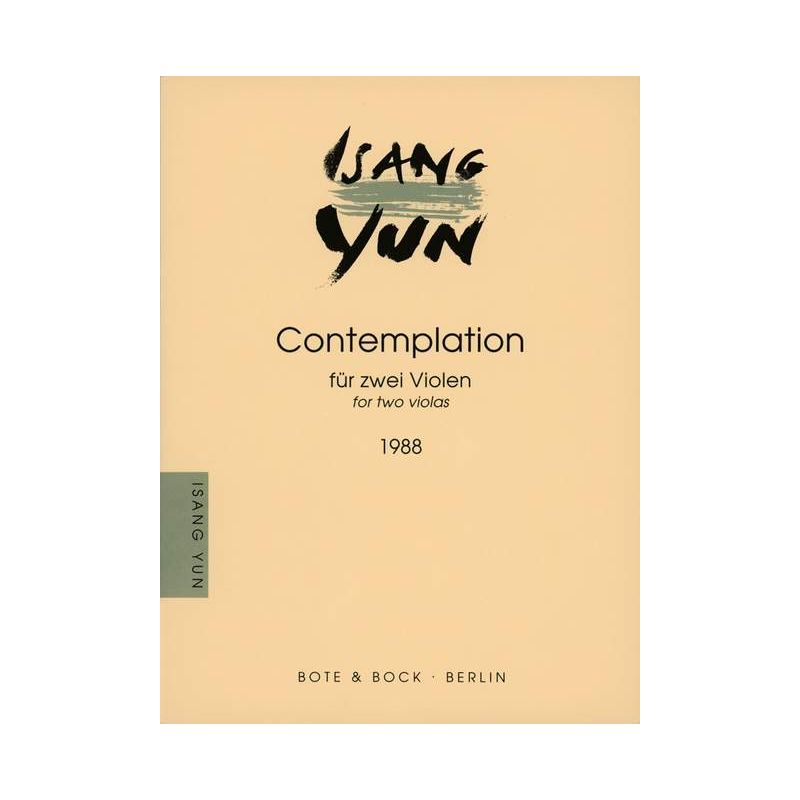 Yun, Isang - Contemplation
