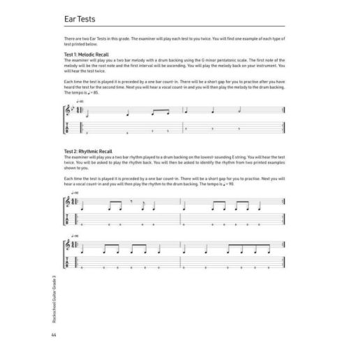 Rockschool Guitar Grade 3 (2024)