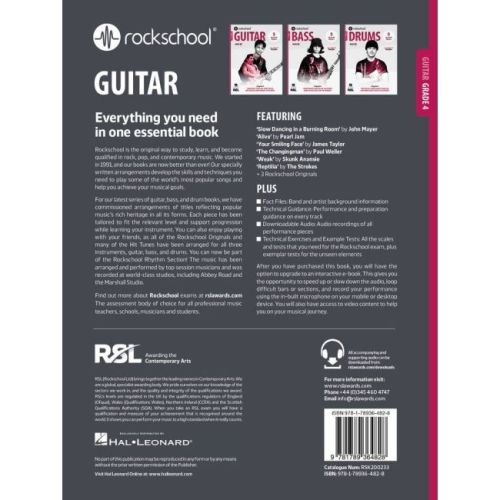 Rockschool Guitar Grade 4 (2024)