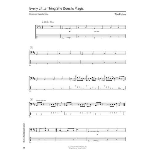 Rockschool Bass Grade 5 (2024)